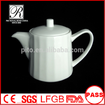 Tetera de té de fábrica de porcelana de P &amp; T, ollas de café real, ollas de café de cerámica